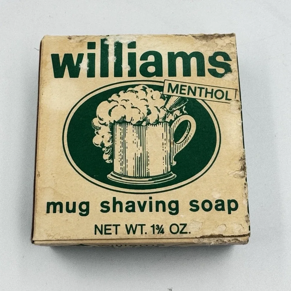 Williams Mug Shaving Soap Menthol For A Cooling lather